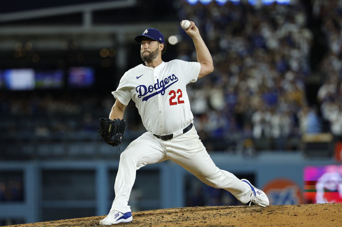 Kershaw throws against Chicago White Sox's Vinny Capra during the sixth inning on Wednesday.