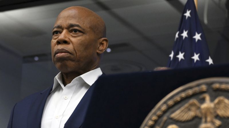 Former NYPD Commissioner Sues Mayor Adams, Alleges Department Run as 'Criminal Enterprise'
