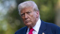 President Donald Trump walks from Marine One after arriving on the South Lawn of the White House, Tuesday, July 15, 2025, in Washington.