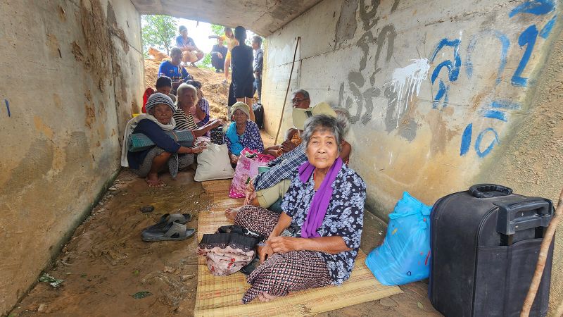 Thai air force bombs Cambodian military targets amid deadly clashes as border dispute escalates