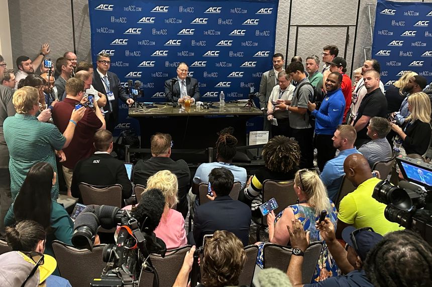 Bill Belichick was the center of attention during the ACC's annual football media days.