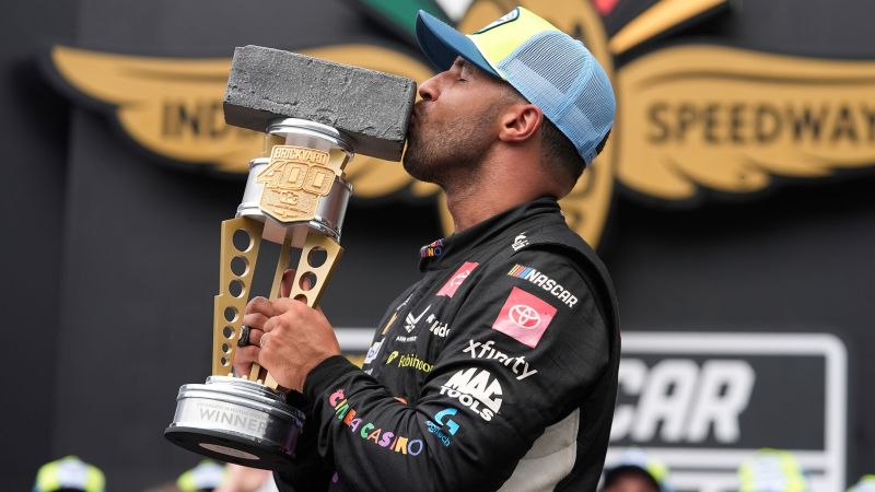 Bubba Wallace becomes first Black driver to win a major race on Indianapolis’ oval | CNN
