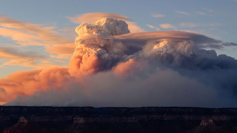 Dragon Bravo Fire: Grand Canyon megafire created its own weather this week as blaze continues to grow
