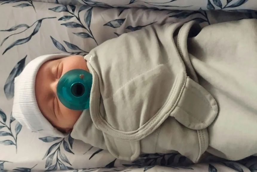 Thaddeus Pierce was born Sunday from an embryo that had been in storage for 11,148 days.