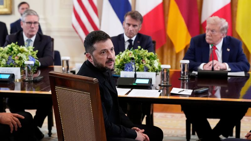 Trump rules out sending US troops to Ukraine as part of peace deal