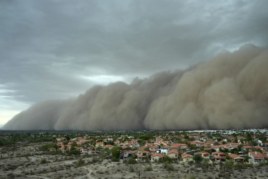 Phoenix dust storm haboob