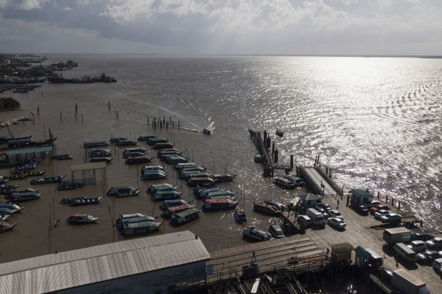 The boat will dock on Monday at Parika on the Essekibo River in Guyana.