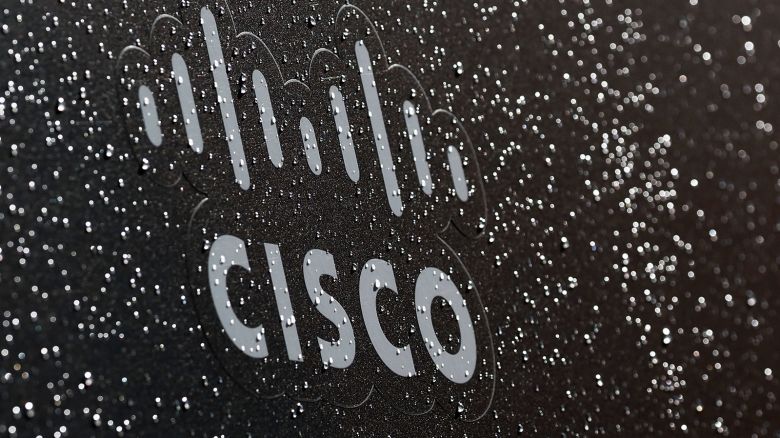 Cisco logo is seen  on August 30.