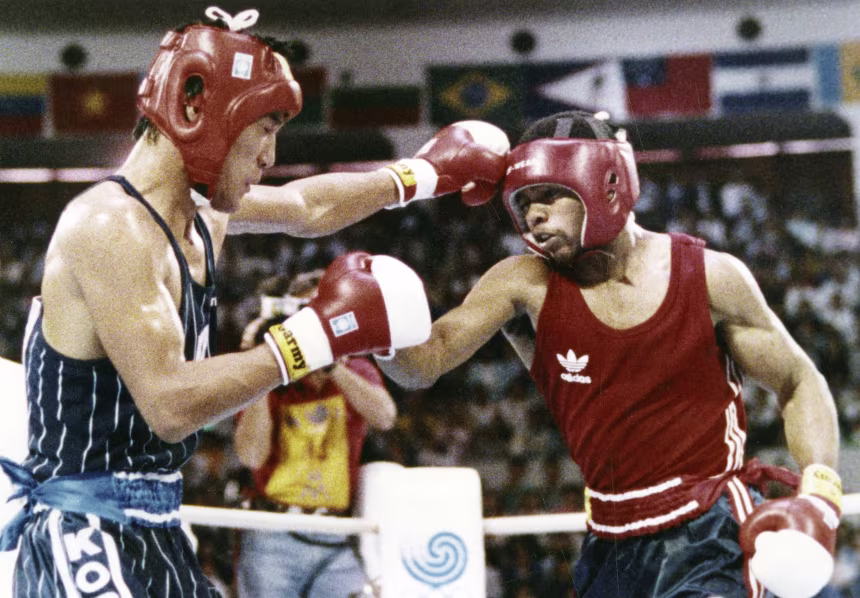Roy Jones Jr. receives Olympic gold from opponent, more than three decades after controversial decision saw him miss out
