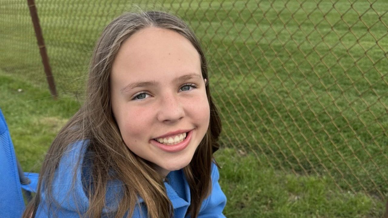 Twelve-year-old Sophia Forchas who was wounded in the Church of Annunciation shooting in Minneapolis, on August 27, 2025.