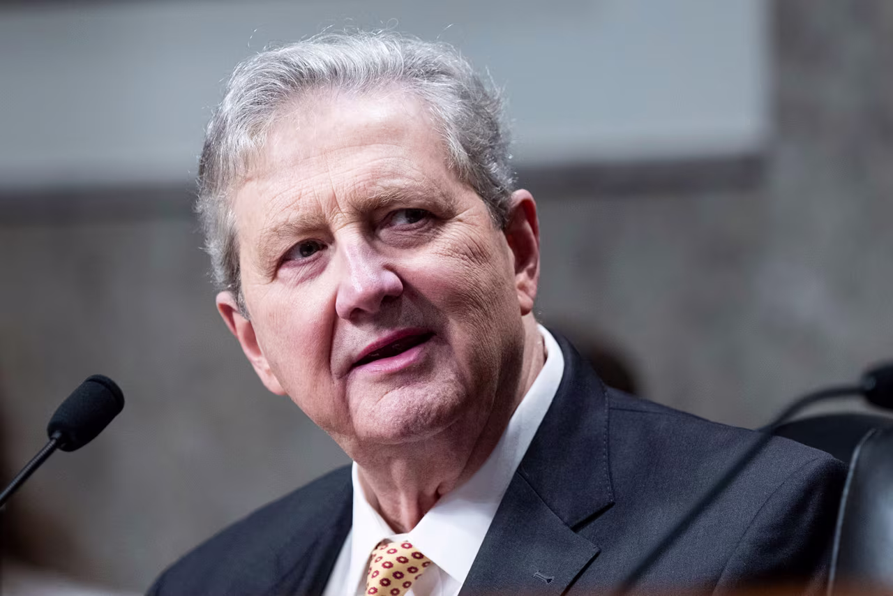 Sen. John Kennedy speaks at a hearing of the Senate Judiciary Committee on September 17/