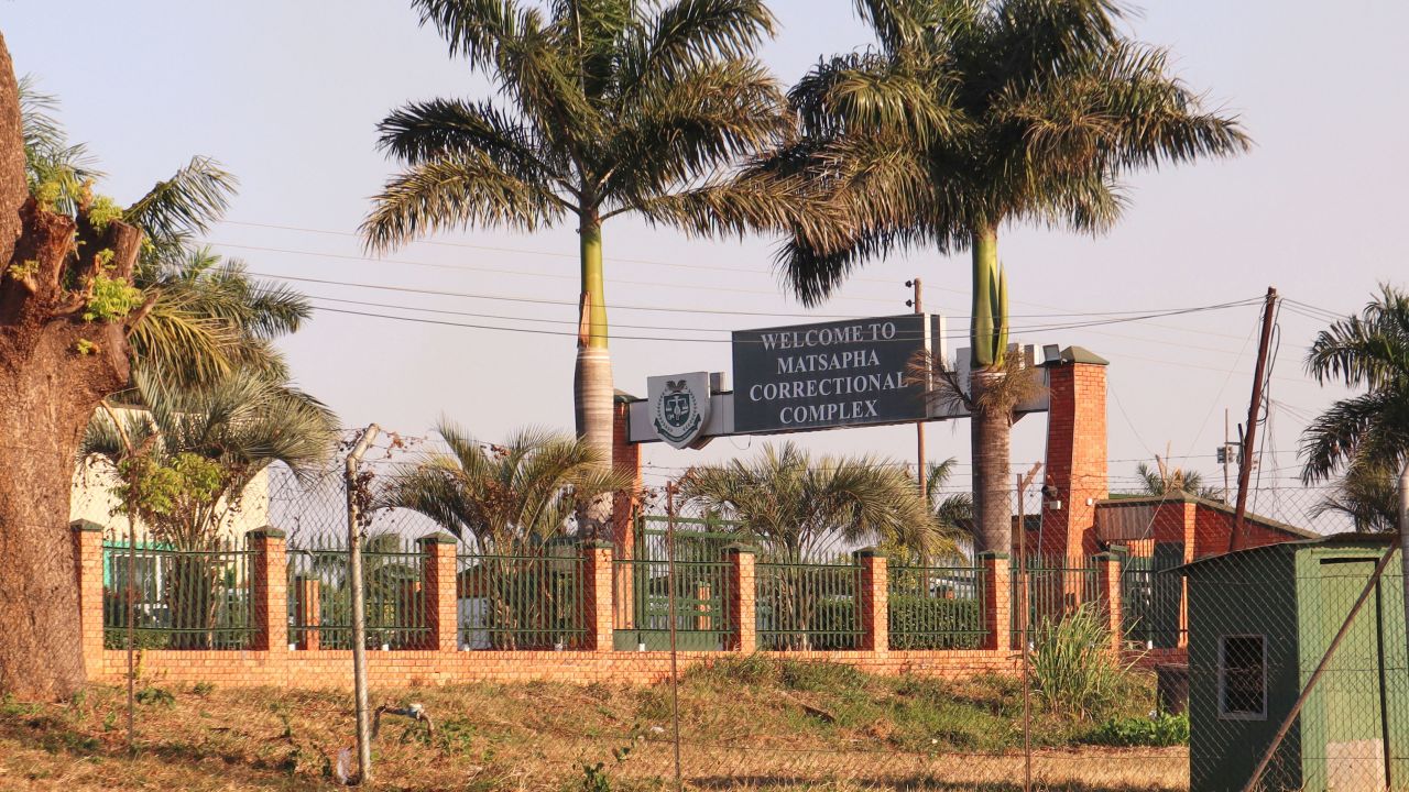 The Matsapha Correctional Complex is seen in Matsapha, Eswatini, on July 17.