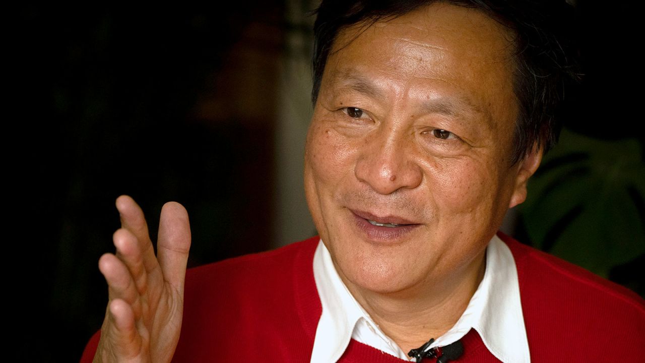 Architect Yu Kongjian speaks during an interview at his firm's office in Beijing, on October 21, 2022.