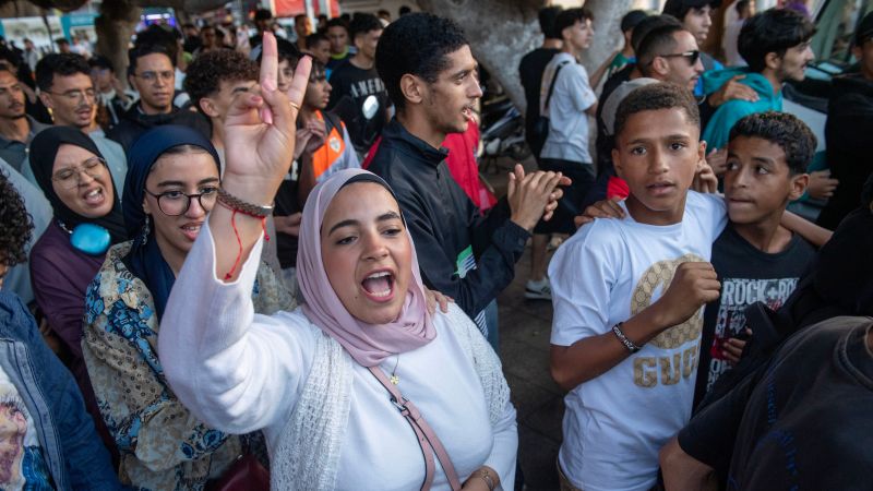 Gen Z Moroccans denounce government priorities in some of the largest protests in years Gen Z Moroccans denounce government priorities in some of the largest protests in years