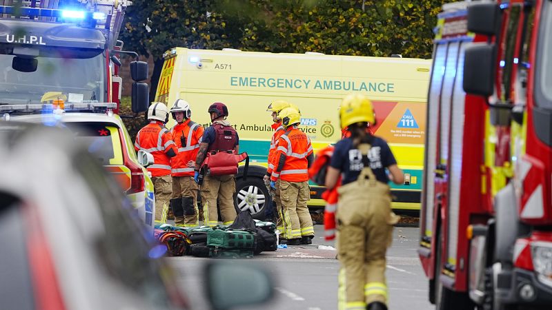 Four injured in stabbing and car ramming attack on Yom Kippur at synagogue in Manchester, UK police say | CNN