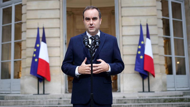 France’s prime minister resigns after less than a month on the job