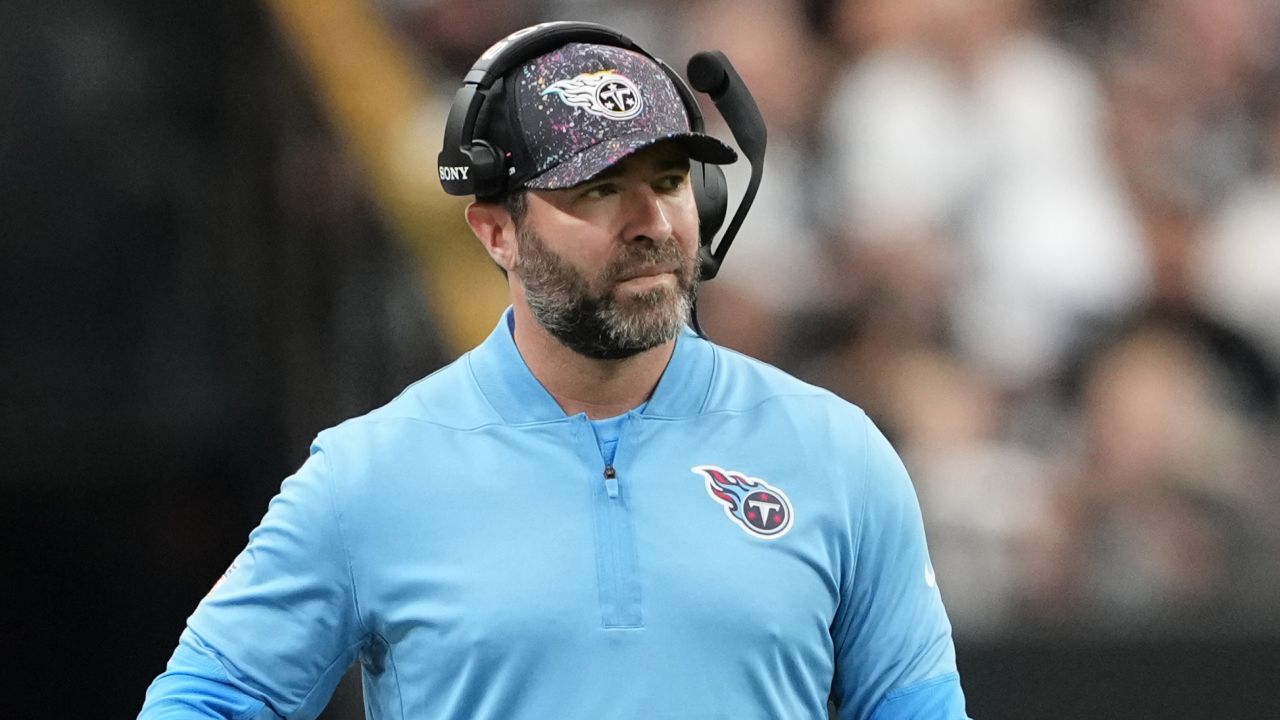 Brian Callahan's final game as head coach of the Tennessee Titans was a loss against the Las Vegas Raiders on Sunday.