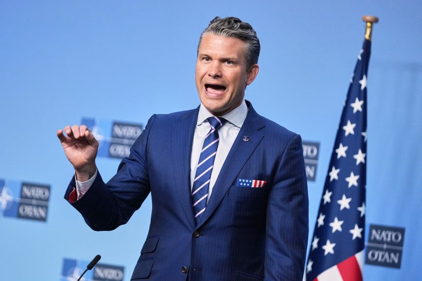 Firepower' coming for Ukraine, Hegseth says, but Tomahawks not on agenda at  NATO meeting | CNN