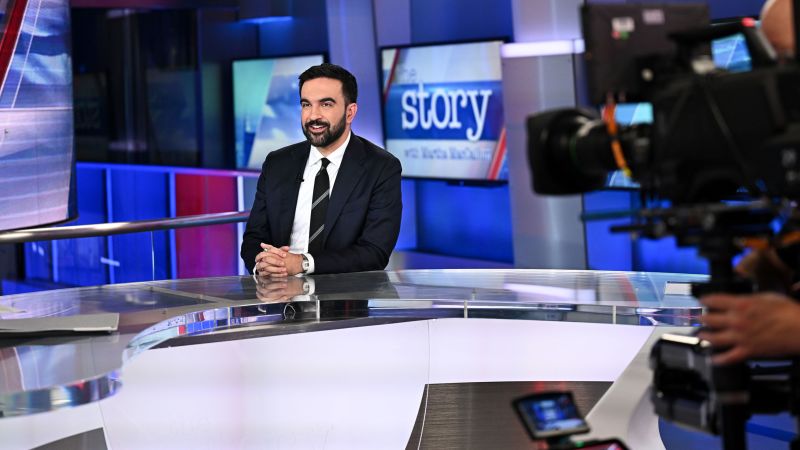 Zohran Mamdani turns to the camera on Fox News to deliver a message to Trump