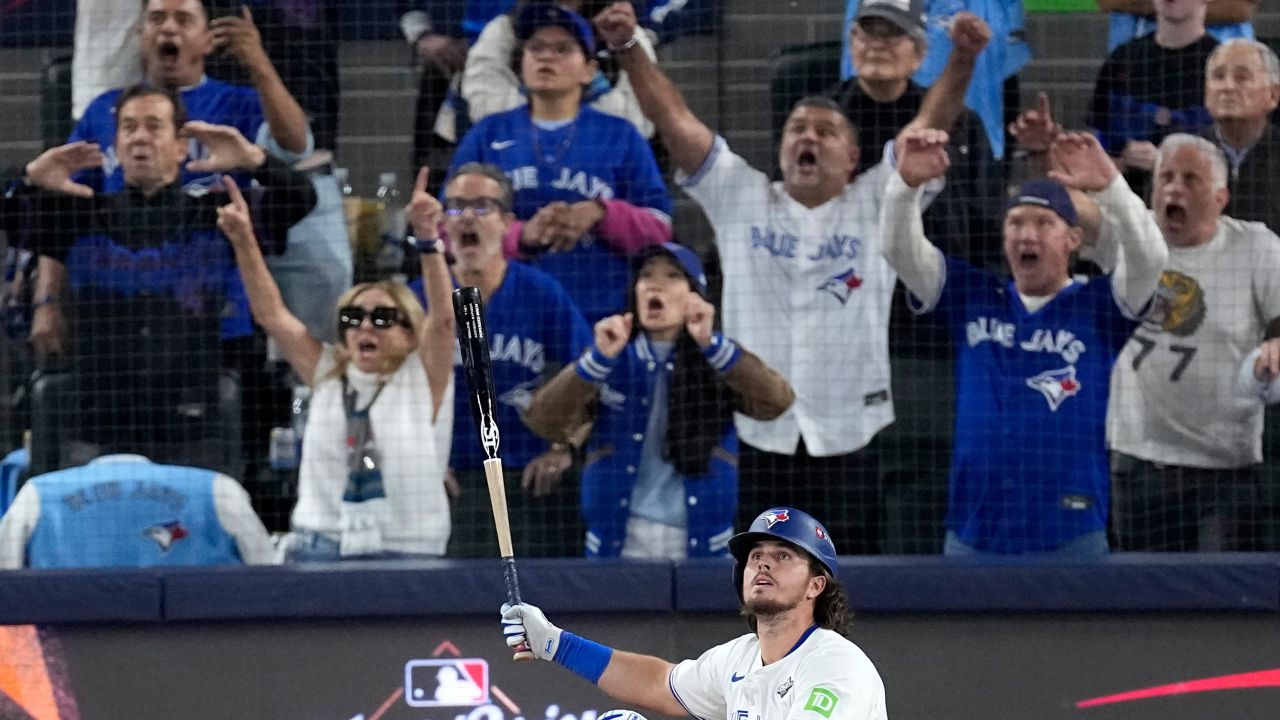 Addison Barger's pinch hit grand slam propelled the Toronto Blue Jays to a Game 1 win in the World Series.