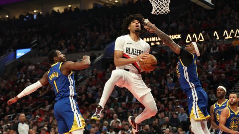 The Portland Trail Blazers won their first game since their head coach Chauncey Billups was arrested.