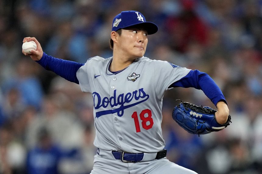 Los Angeles Dodgers pitcher Yoshinobu Yamamoto pitched his second consecutive complete game to clinch Game 2 of the World Series.