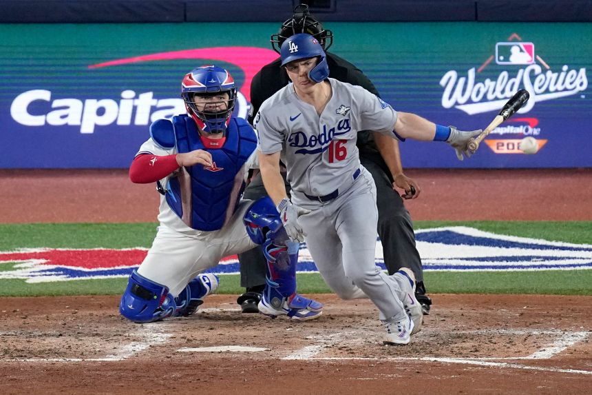 Dodgers catcher Will Smith had three RBI's in the win.
