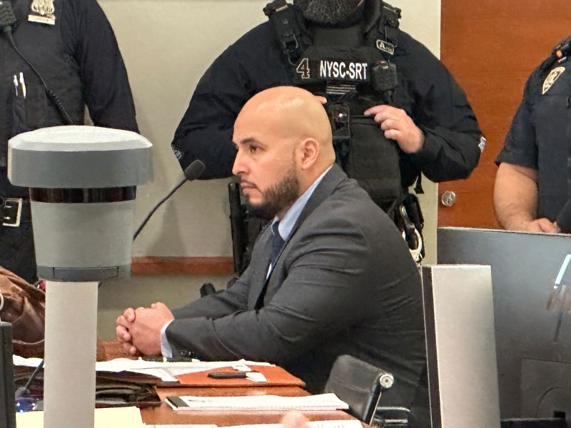 Former NYPD officer sentenced 3 to 9 years in prison in cooler