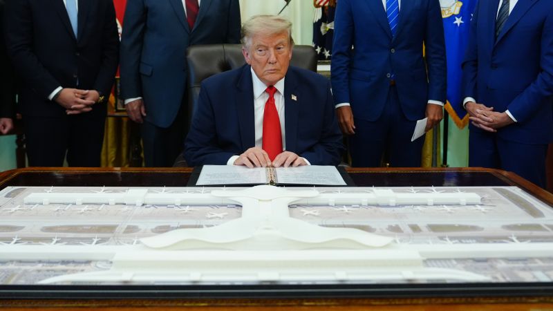 cnn.com - Betsy Klein - Trump unveils another project as polling shows his DC construction is unpopular | CNN Politics