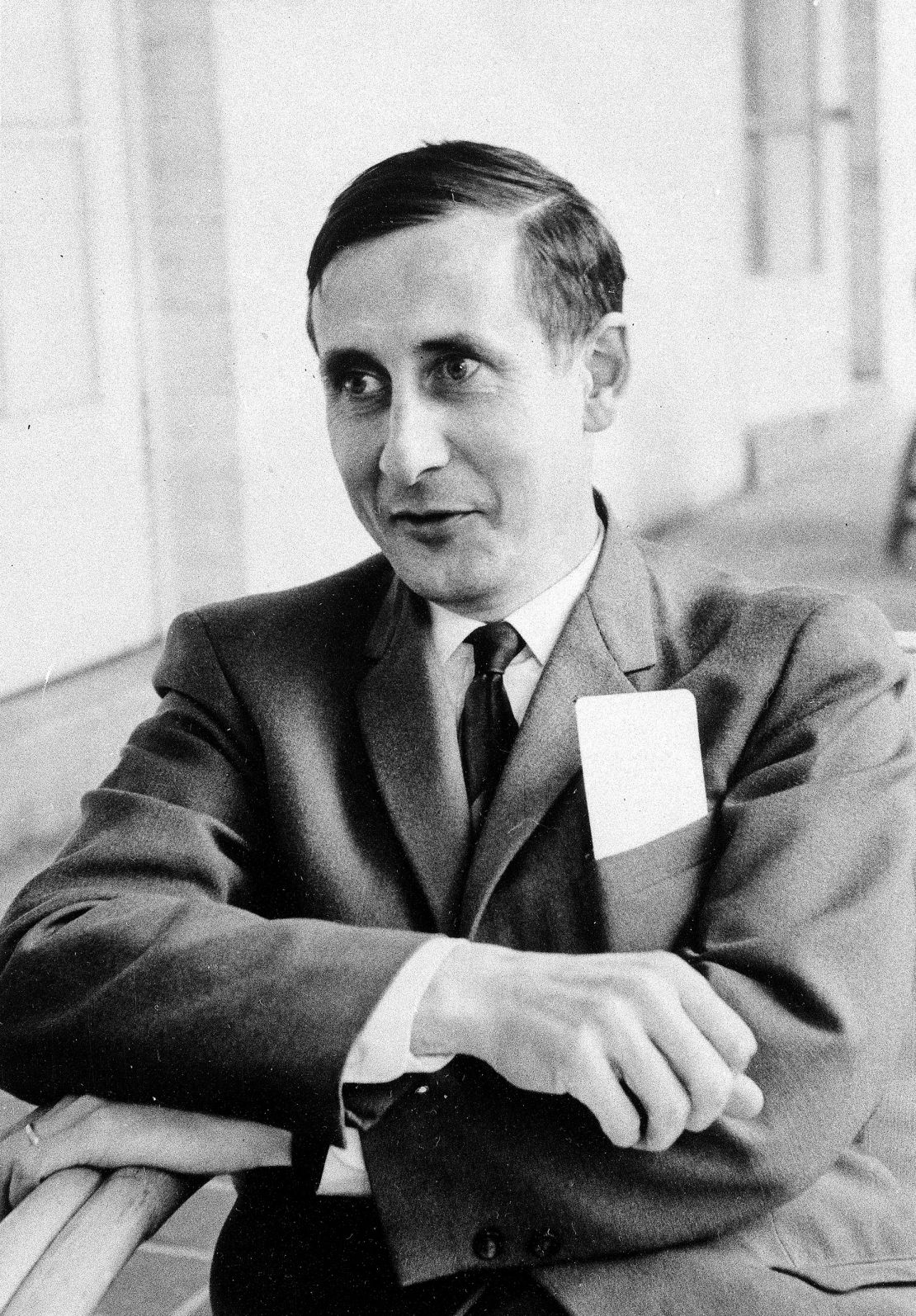 Physicist Freeman J. Dyson, shown here in August 1963, introduced this theory about hypothetical alien megastructures in a 1960 paper.