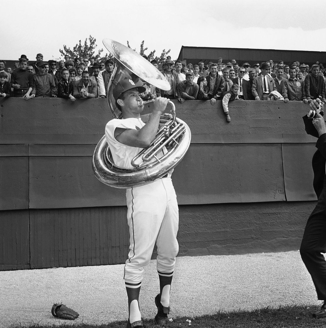 Uecker had a brief stint as an MLB catcher.