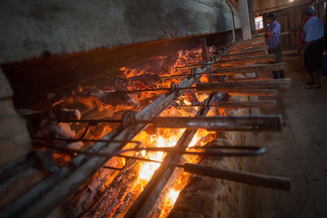 <strong>Churrasco (Brazil):?</strong>A churrascaria, a Brazilian barbecue restaurant that provides an endless supply of grilled meat cuts directly to patrons' tables, is carnivore heaven. Churrasco is also available in other countries, including Bolivia, Ecuador, Guatemala and Portugal.