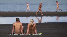 Nude beaches (such as this in Vancouver) are popular with those who want to get close to nature.