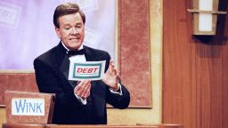 Host Wink Martindale, during game show, May 22, 1997.