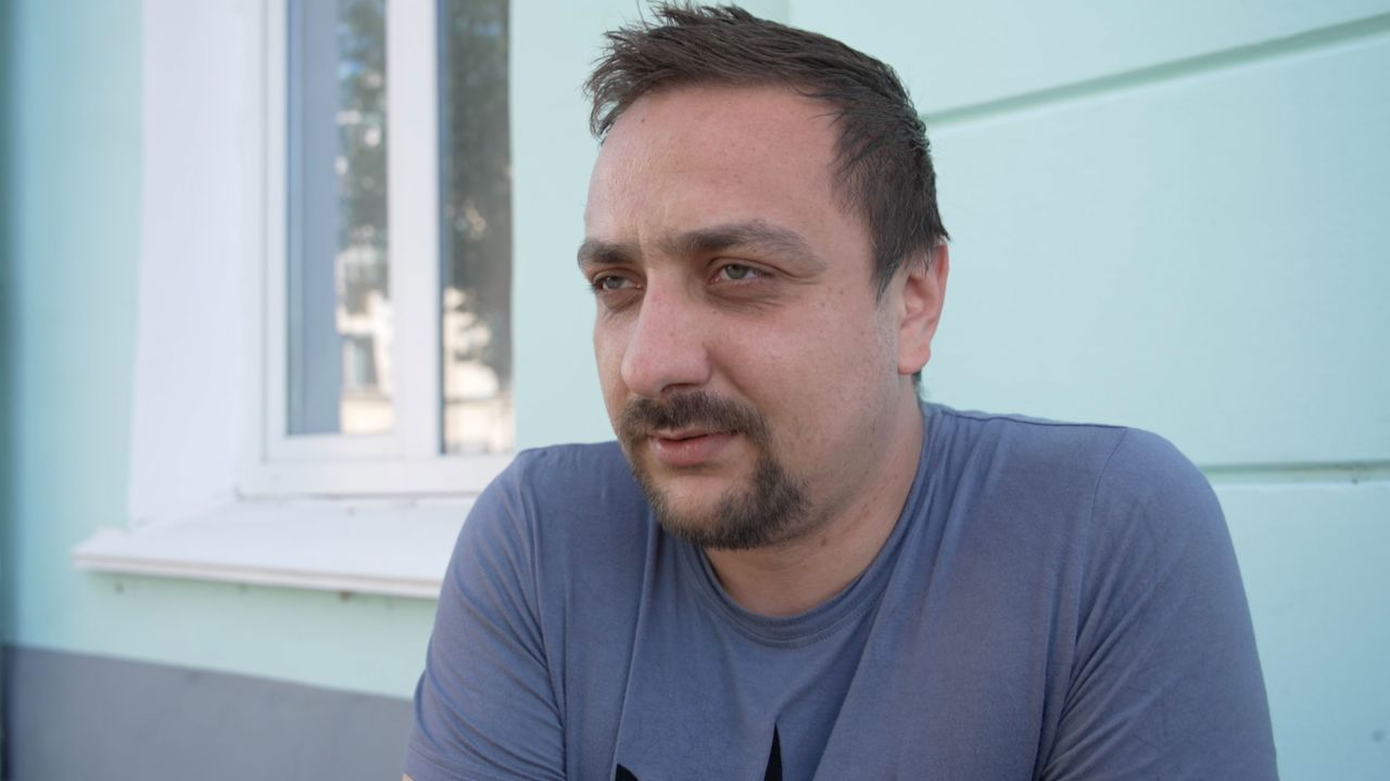 Artem, 33, pictured in Kyiv on Saturday, August 9, 2025.