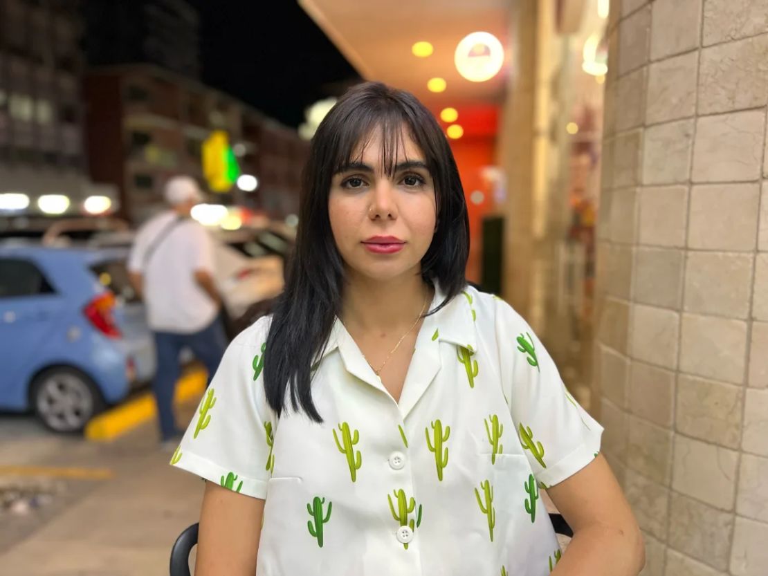 Artemis Ghasemzadeh, solicitante de asilo, en la Ciudad de Panamá.