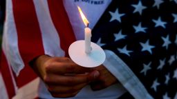 Cinta policial frente a la Universidad del Valle de Utah en Orem, Utah, el 12 de septiembre