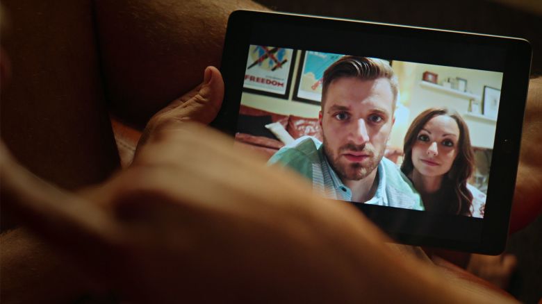 Sam and Nia Rader in the Netflix docuseries "Ashley Madison: Sex, Lies & Scandal."