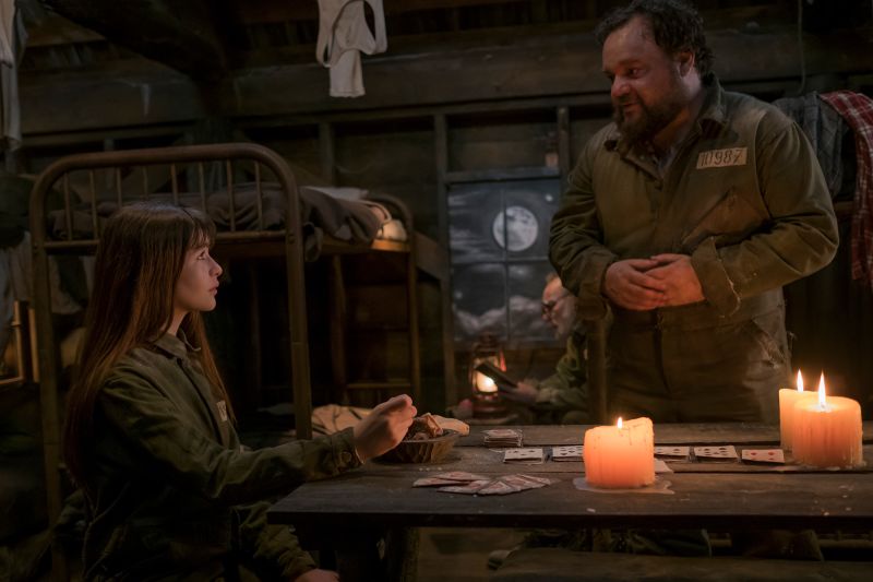 Malina Weissman and Chris Gauthier in "A Series Of Unfortunate Events."