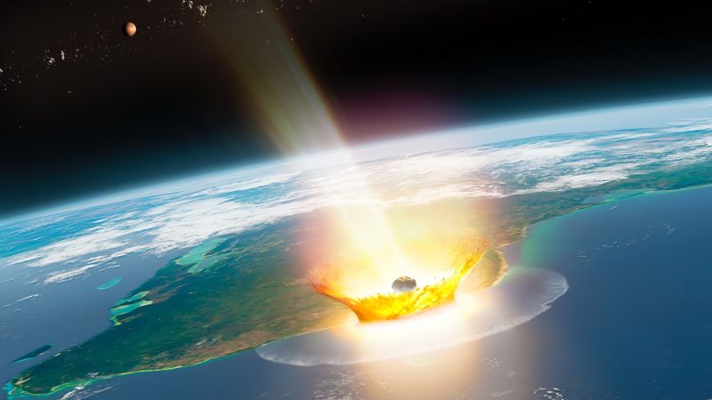 Chicxulub: Cientistas determinam o tipo de asteróide que causou a extinção dos dinossauros