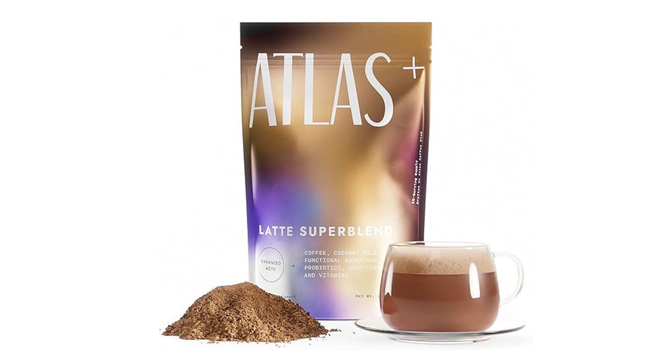 Atlas+ Latte Superblend Instant Mushroom Coffee