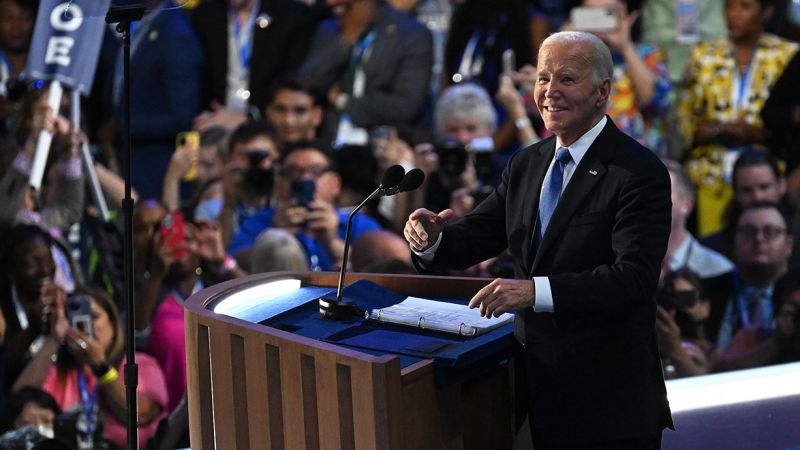 Biden dons Trump hat, jokes about his age and false rumors about Ohio pets during Pennsylvania trip