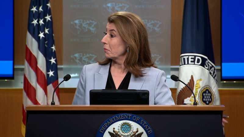 State Dept. official appears caught off-guard by Cabinet shakeup