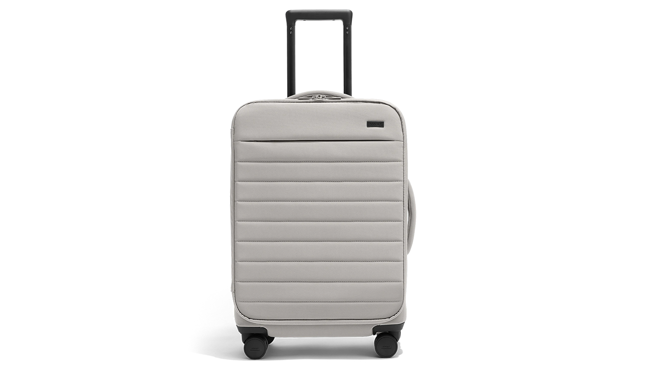 Away soft-sided carry-on stock photo