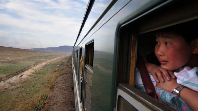 The Trans-Mongolian Railway, one of the world’s most scenic journeys