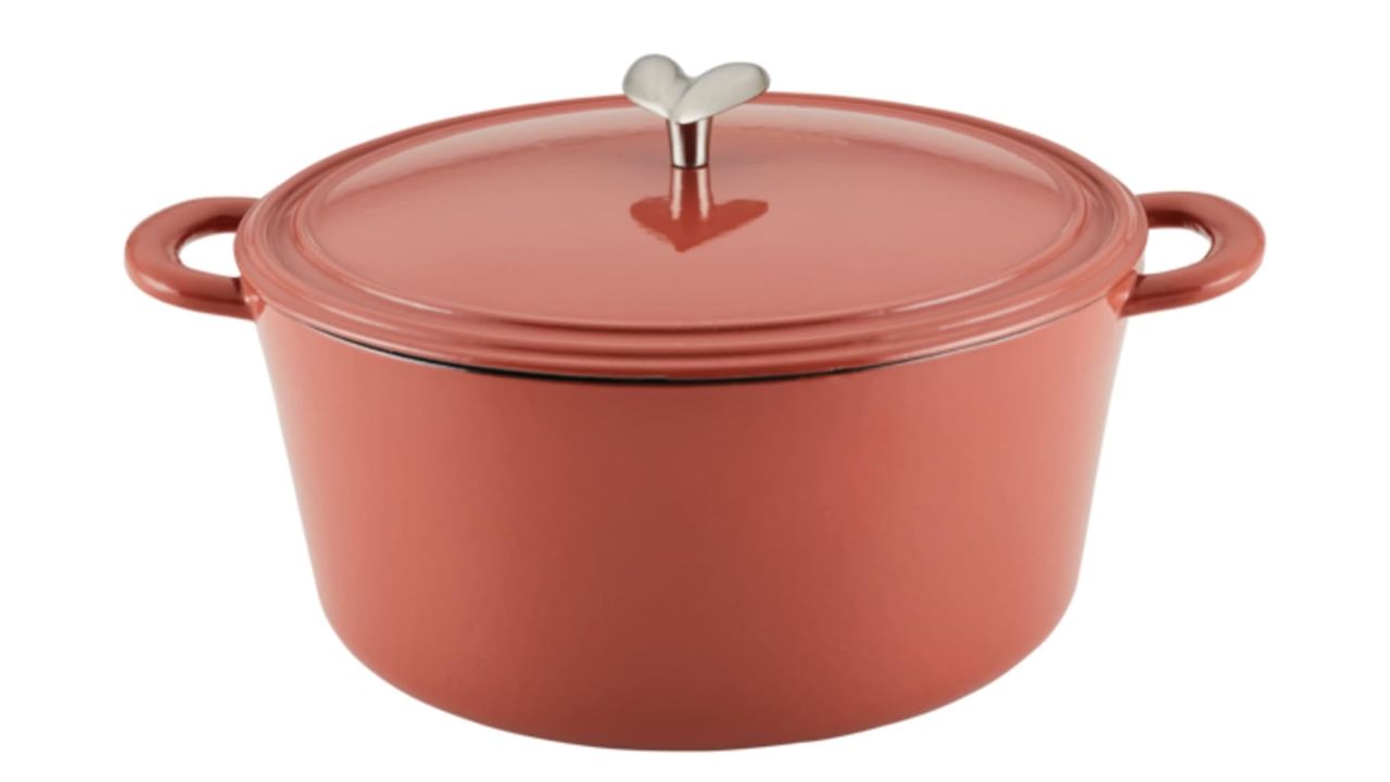 ayesha curry dutch oven in redwood red