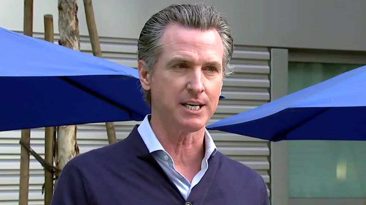 California Gov. Gavin Newsom.