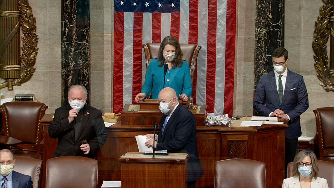 Members of The House of Representatives meet on May 15 in Washington.