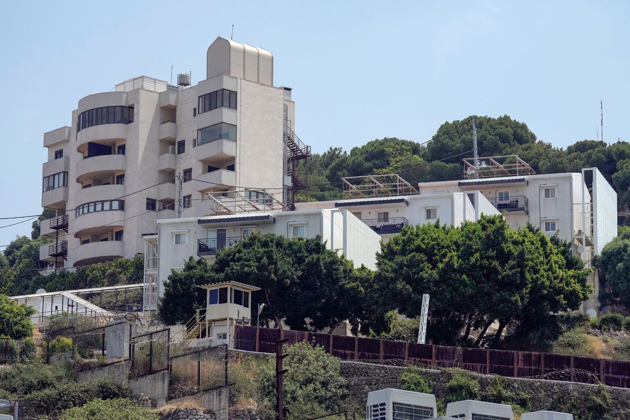 The US Embassy in Beirut, Lebanon, on June 5. 