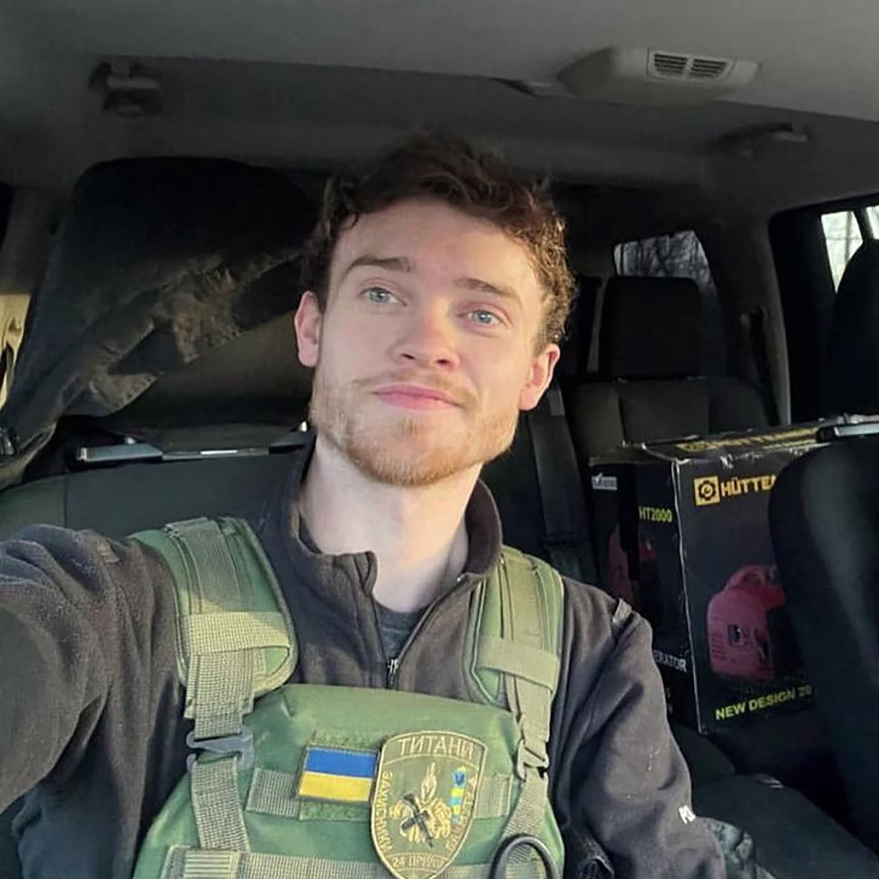 Chris Parry is one of two British men who have gone missing in Ukraine.